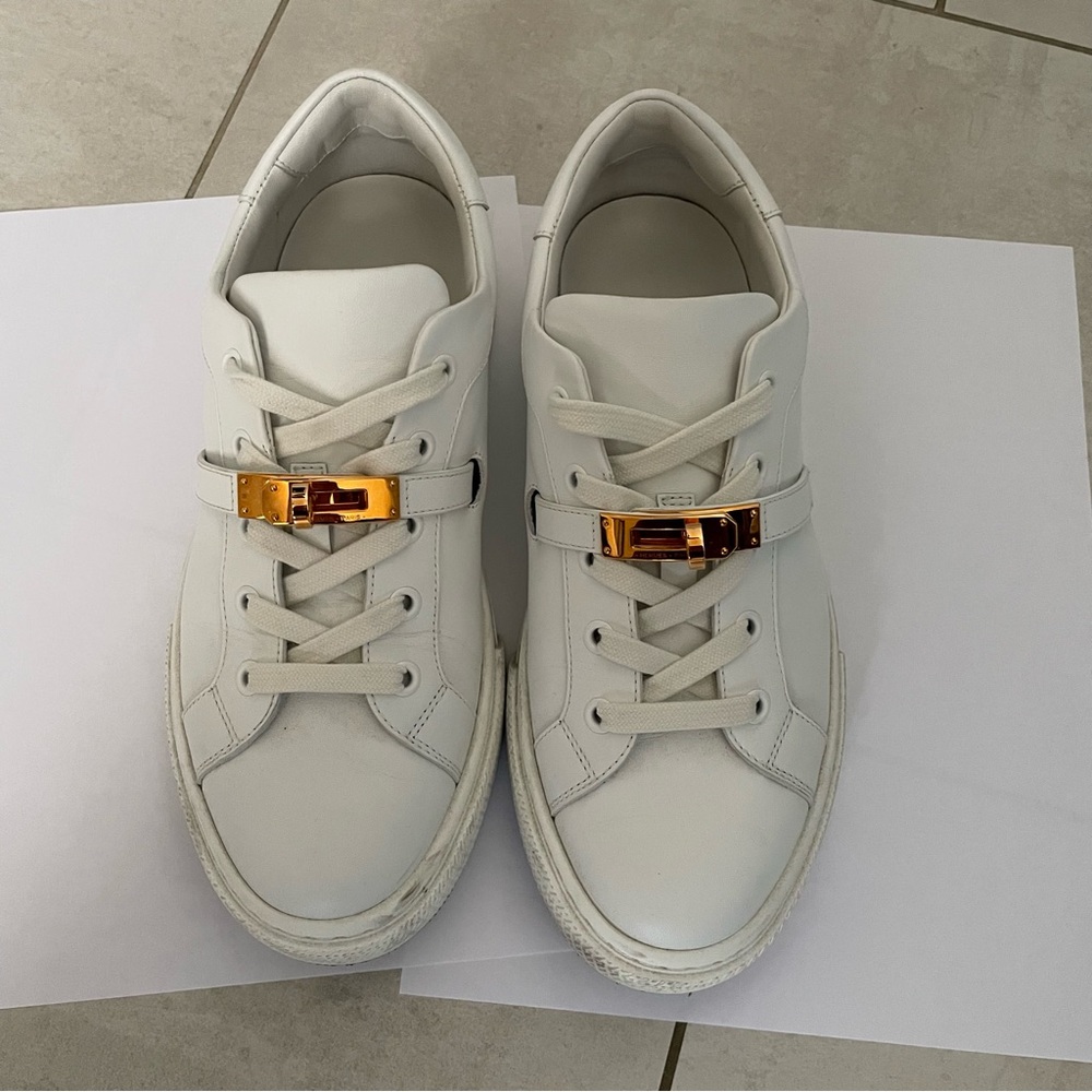 Hermes Day Sneaker Rose Gold - Picture 2 of 12